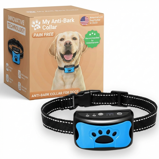 Painless Anti-Bark Collar for Dogs - No Shock